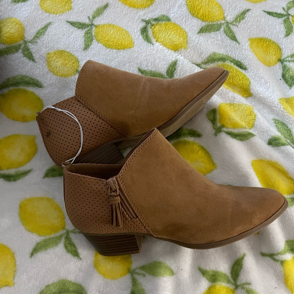 Tan boots